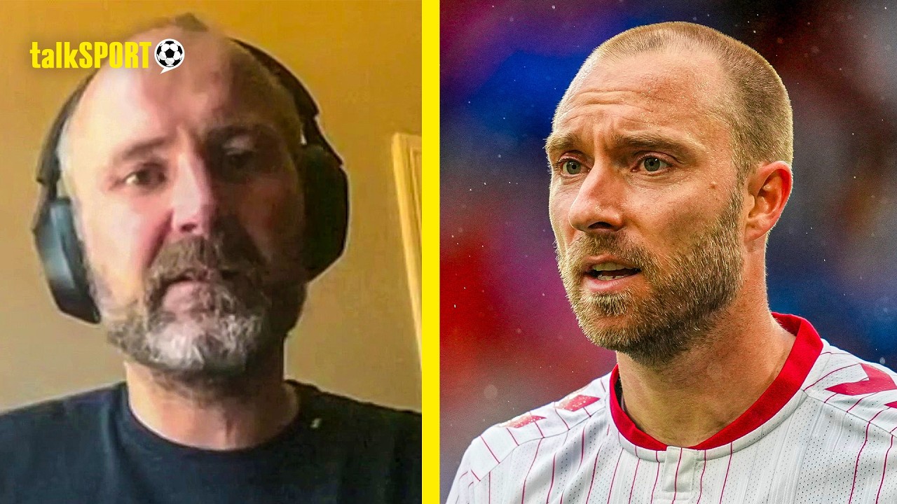 "BIG SHOCK" Danish football journalist RESPONDS to Christian Eriksen collapsing mid-match
