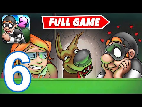 Robbery Bob 2 - Gameplay Walkthrough Part 6 - Full Game & Ending (iOS, Android)