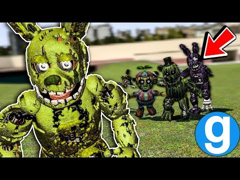 New Fazbear Ultimate Pill Pack 3 Chasing NPCs Funny Moments! - Garry's Mod Gameplay - FNAF Gmod