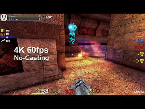 Tox vs Strenx - [No.Commentary] QuakeCon 2011 - Group.E Round.3 - QuakeLive Duel - 4k60fps