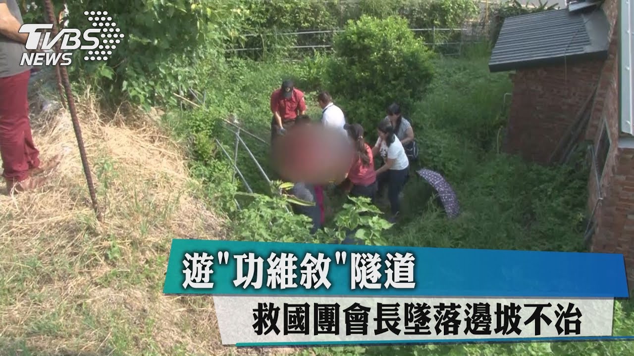 遊功維敘墜道 救國團會長墜落邊坡不治