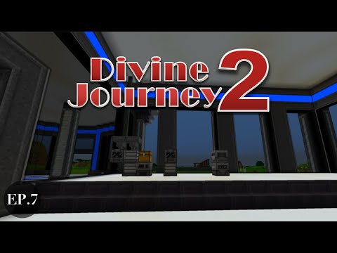 Getting Started with Mekanism in a New Base! Divine Journey 2 - EP.7