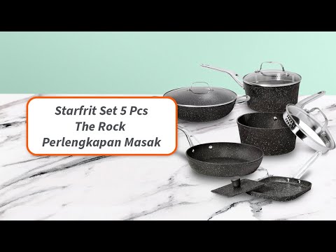 Gambar Starfrit Set 5 Pcs The Rock Perlengkapan Masak