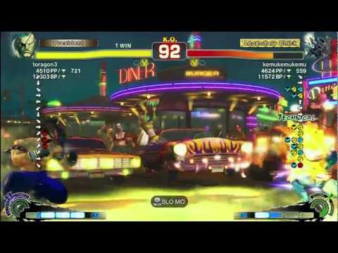 Kemu (Seth) vs Toragon3 (Sagat) - AE 2012 Matches *1080p HD*