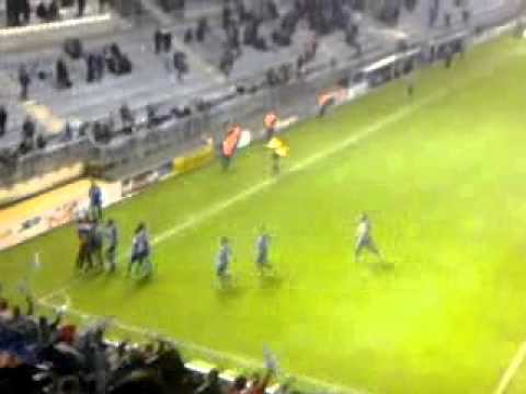 El gol de Borja Viguera en el Alaves-Recreativo