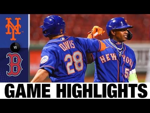 J.D. Davis' two-run homer leads Mets to win | Mets-Red Sox Game Highlights 7/28/20