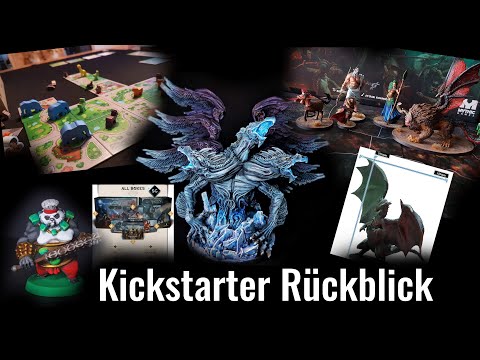 Kickstarter Rückblick Nr. 2/21 - gebacked, gemalt, gespielt