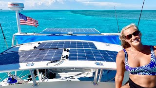 Download lagu FULL TIME OFF GRID LIVING on our BUDGET Sailing Catamaran mp3
