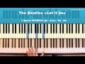 The Beatles «Let it Be» / Битлз "Лет ит би" (piano cover ...