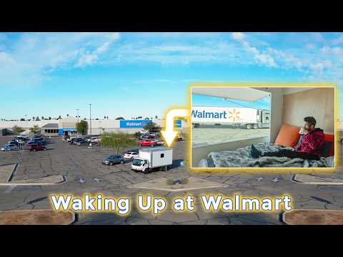 Living in my Tiny Home Truck at WALMART