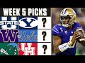 EXPERT PICKS for Thursday + Friday College Football Week 5 Games | CBS Sports HQ