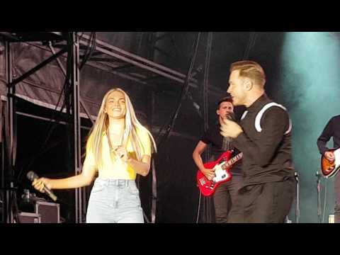Olly murs and louisa johnson thetford forest 2017