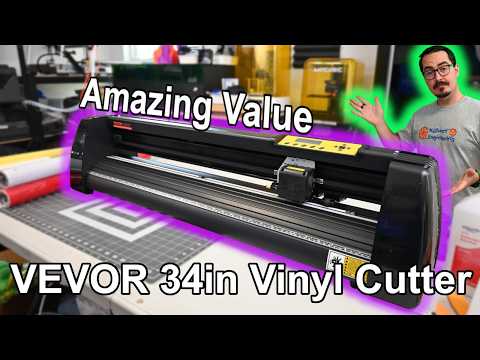 Is This the Best Vinyl Cutter for Your Home Business? Vevor 34 inch Vinyl Cutter First Impression