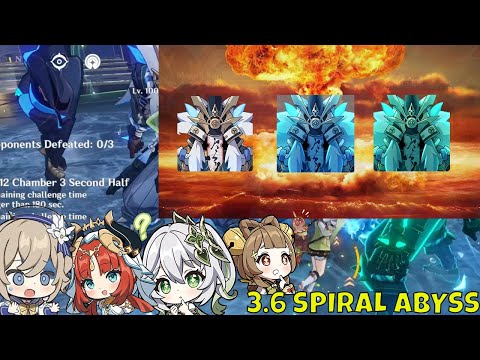 CLEARING TRIPLE KENKI IN 1 MINUTE | C0 Nahida Nilou Barbara Bloom
