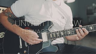 Unwritten Law - Teenage Suicide (Guitar Cover)