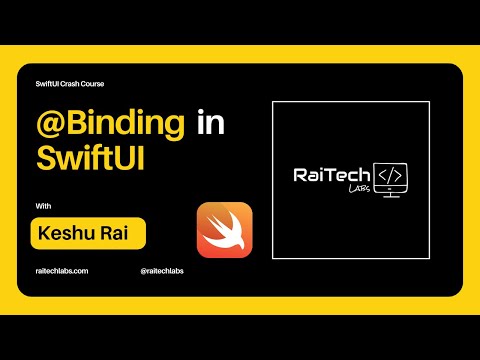 Binding in SwiftUI | Data Communication with SwiftUI @‌Binding