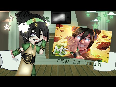🌿🦫•°Equipe avatar reagindo ao rap da toph_posso sentir_(avatar a lenda de aang)_[gacha]_°•🦫🌿