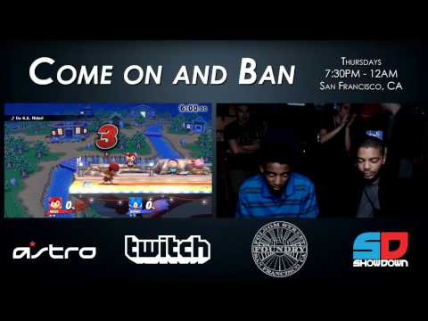 Come on and Ban #28 - Grand Finals: Shaky (Ness) vs 6WX (Sonic)