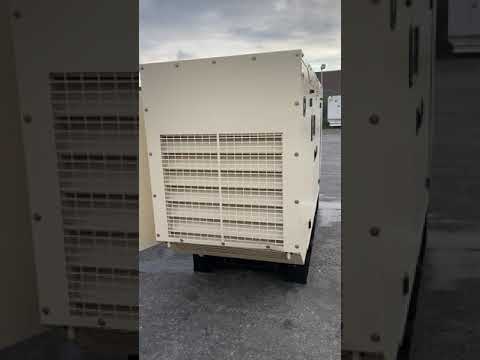 145KVA AKSA SILENT DIESEL GENERATOR WITH CUMMINS ENGINE 4 HOURS ONLY SAME AS NEW