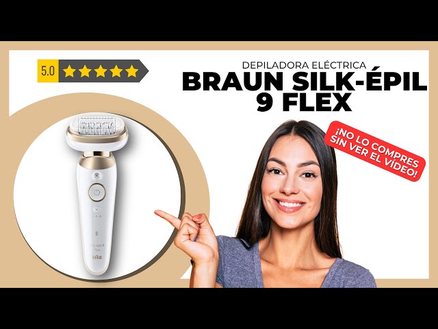 Vídeo relacionado con Braun Depiladora Eléctrica Mujer Silk-épil 9, Depiladora Corporal con Cabezal Oscilante, Resistente al Agua, Depilación Suave, Eliminación del Vello Fácil, 9-011, Blanca/Plateada