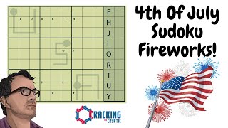 4th Of July Sudoku Fireworks