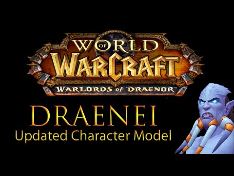 Draenei Male Character Model Update - July [Wow]