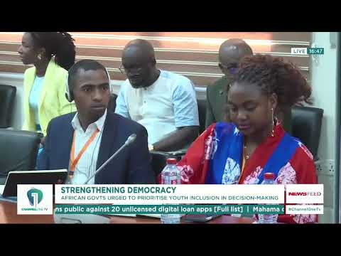 Bernard Ahiafor Calls for Youth Inclusion in Africa’s Decision-Making Processes