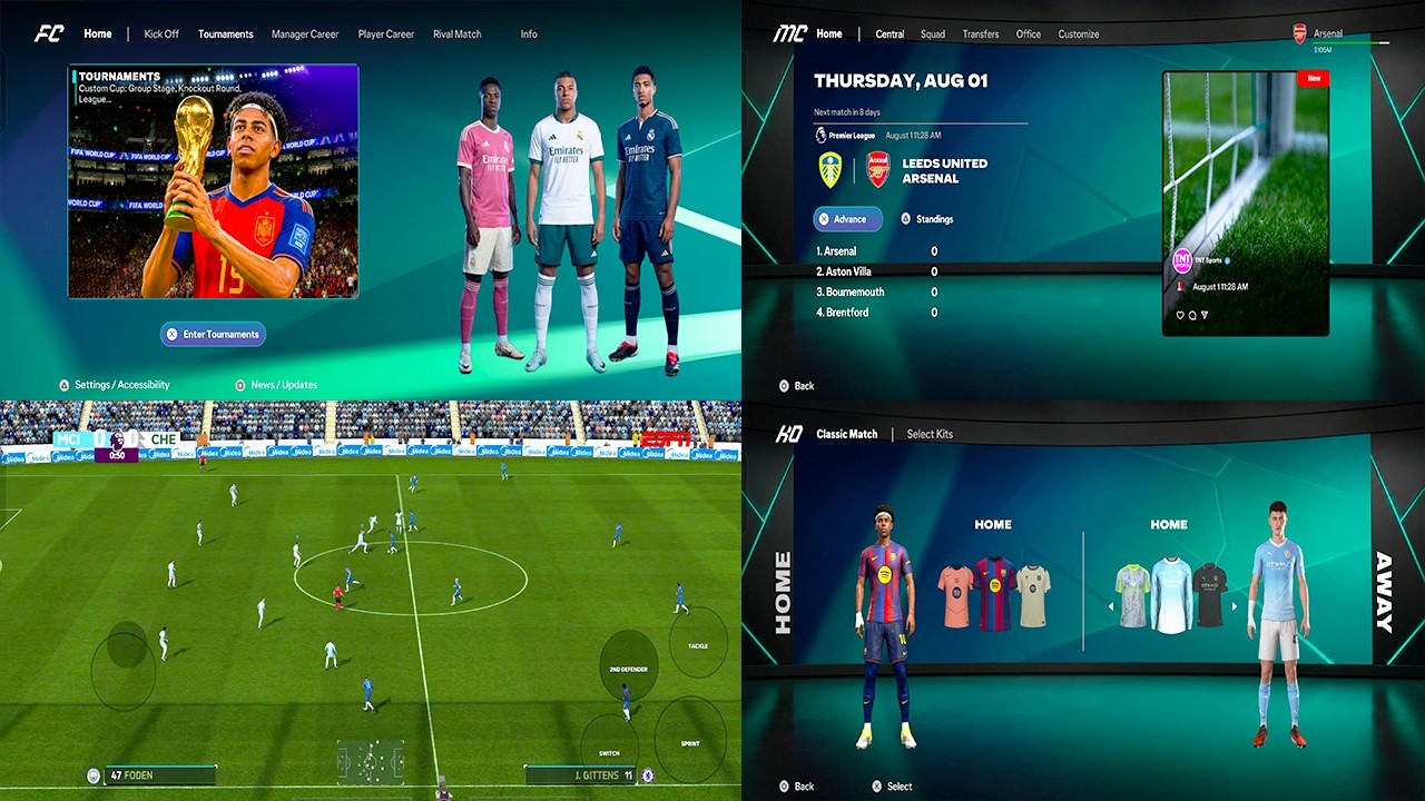 😱 SALIO NUEVA EDICION FIFA 16 MOD FC 27 Android CON NUEVOS UNIFORMES  y FICHAJES ACTUALIZADOS 🔥