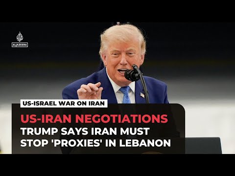 Trump says Iran must stop ‘proxies’ in Lebanon or US will hit Iran 'very hard again'