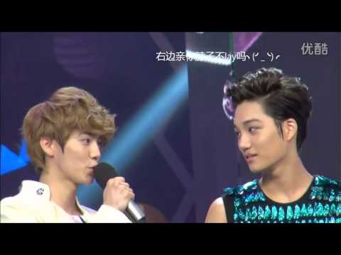 120703 EXO Happy Camp introducing Kai & Luhan Focus[fallinkai]