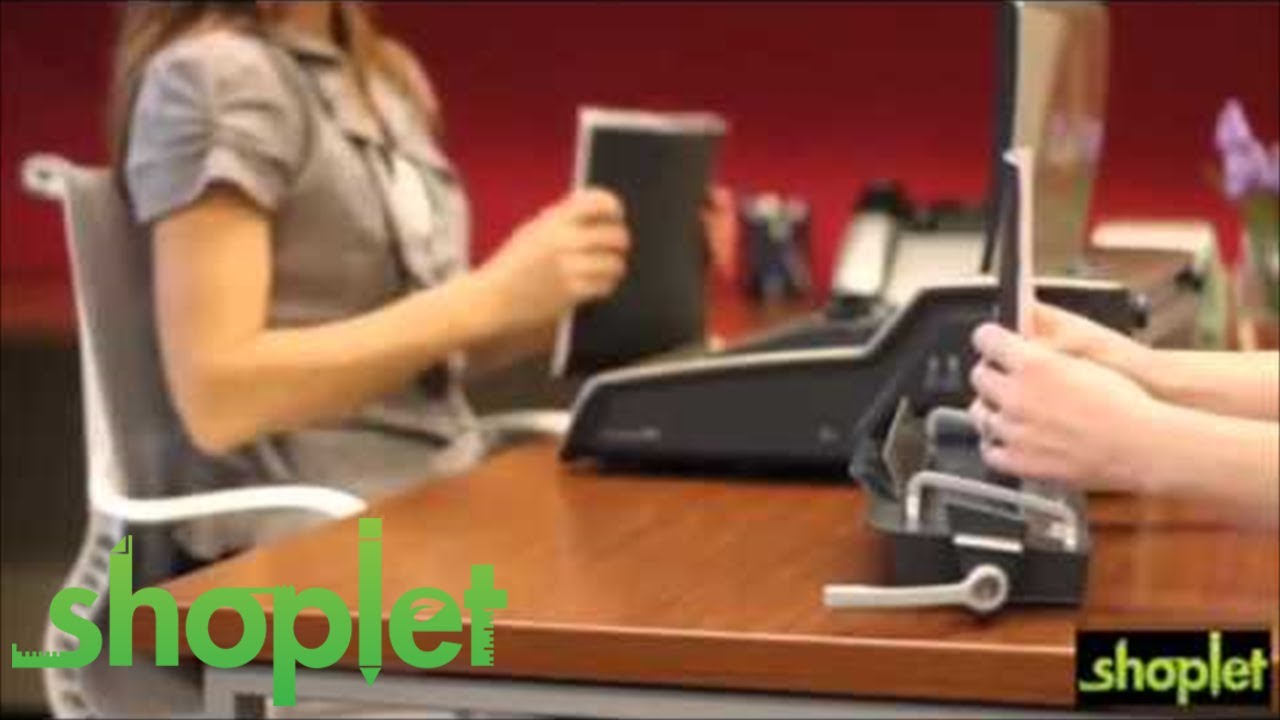 Fellowes GalaxyE 500 Electric Comb Binding Machine w/ Starter Kit