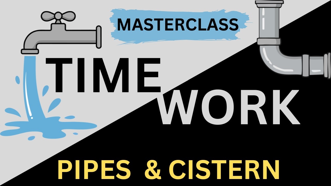 Pipes & Cistern Mastery 💧 | 6 Questions That Decide Your Time & Work (CAT 2026)
