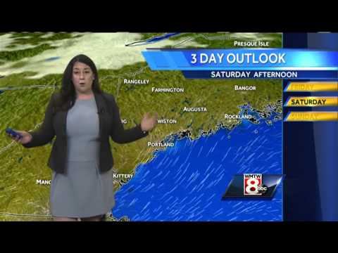 Sarah's Friday Afternoon Weather Forecast