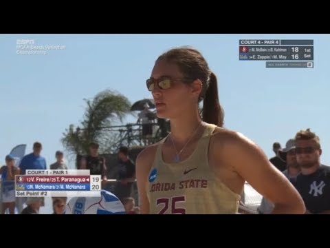 FSU Beach Volleyball vs UCLA - 2018 NCAA Championships Semifinal