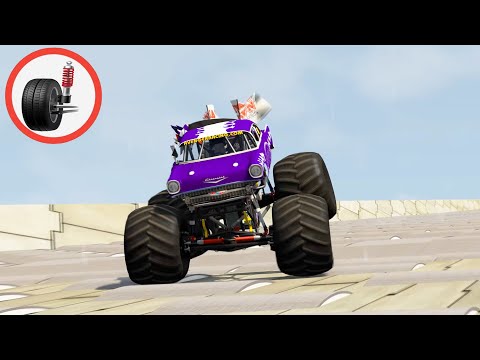BRUTAL suspension endurance test Beamng Drive