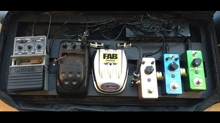 Video thumbnail for Donner Pedal Board DB 2 ★ FIRST LOOK ★ Review by Greg Kocis