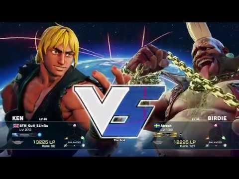 SFV - BTM_GuN_SLinGa (Ken) Vs Atrosh (Birdie)