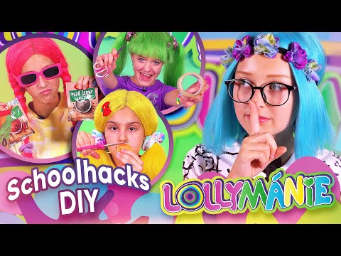 Konečně DIY - školní vychytávky😁│ LOLLYMÁNIE