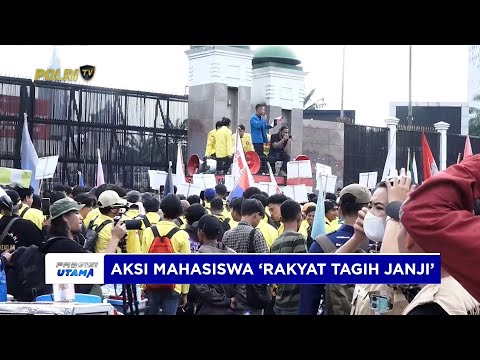 LIVE REPORT - POLRI KERAHKAN 2.852 PERSONEL KAWAL DEMO BEM UI BERTAJUK ''RAKYAT TAGIH JANJI''