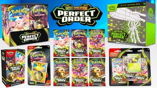 I Opened EVERY PERFECT ORDER Pokémon Product (WORTH IT?)