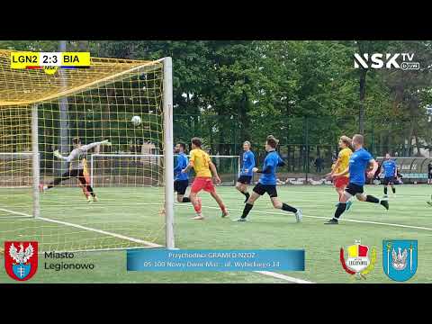 tv.nsk.pl [sytuacja LGN2] KS Legionovia II Legionowo - Białe Orły Warszawa 2025-05-11 12:30 LO2-25