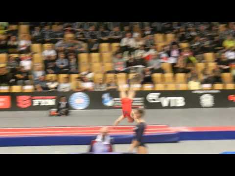 RUS Grigory Noskov Prelim 1st Pass 2015 World Champs Tumbling