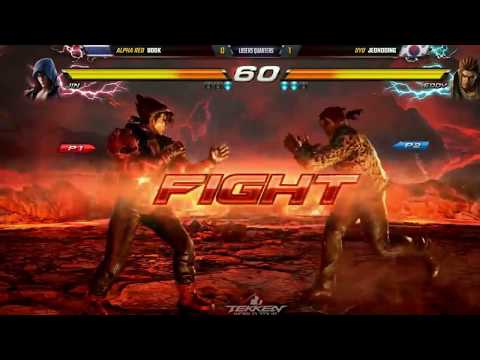 Tekken World Tour - Top 8 - Book(Jin) vs Jeondding(Eddy)