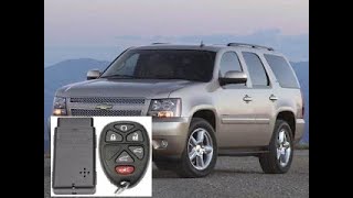 2011 2012 2013 2014 Chevrolet/GMC/Cad (Tahoe/Yukon/Esc) Key Fob Programming