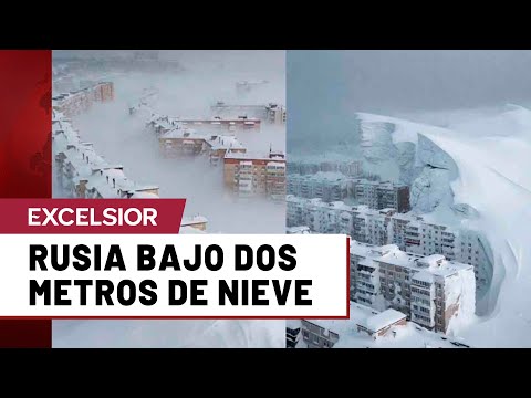 Nevadas históricas dejan dos muertos y paralizan Kamchatka, Rusia