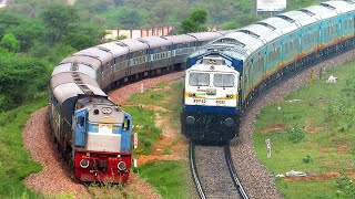 Download lagu Fast Diesel Trains through Resurgent Rajasthan | Jaipur - Phulera Diesel Territory mp3