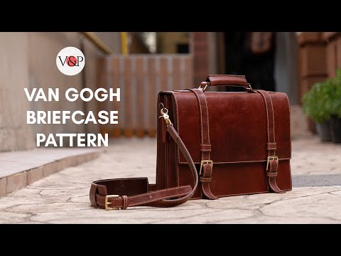How to Make Van Gogh Briefcase  (Link to Pattern in Description)
