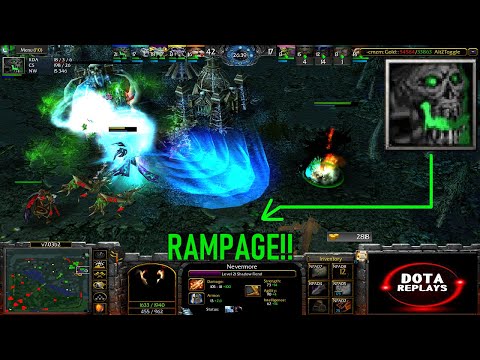 DOTA Nevermore Pro RAMPAGE By P*tinha.
