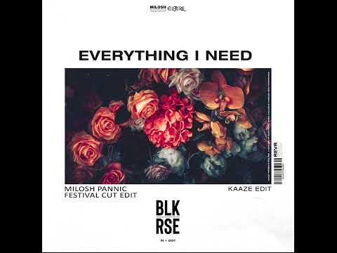BLK RSE - Everything I Need (KAAZE Edit)(Milosh Pannic Festival Cut Edit)