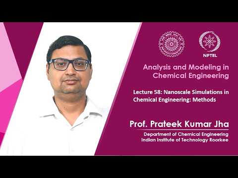 Lecture 60 Artificial Intelligence Machine Learning in Chemical Engineering